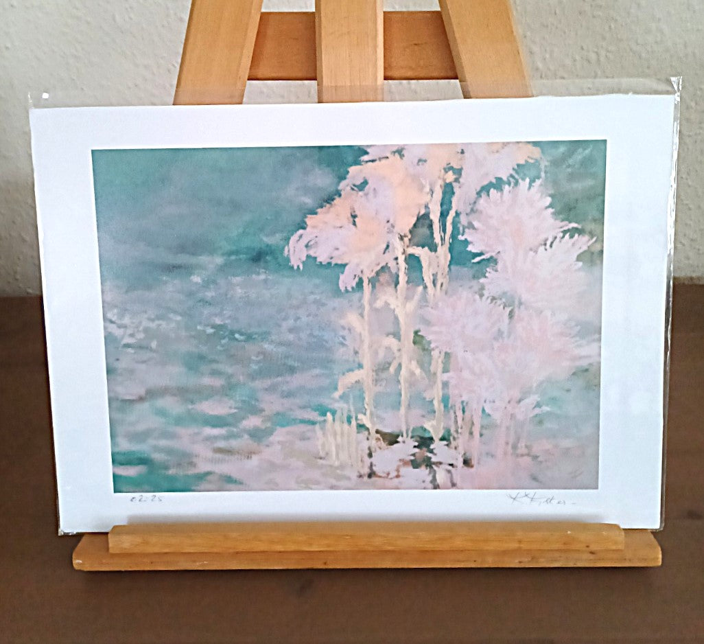 Japanese Spring – poetisk kunstprint med japansk forårsstemning