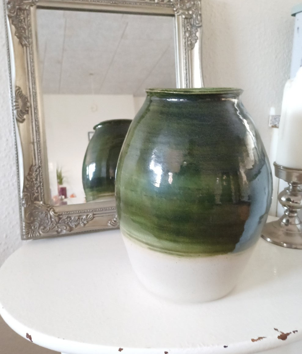 Stor håndlavet keramik Kähler vase – unik og dekorativ